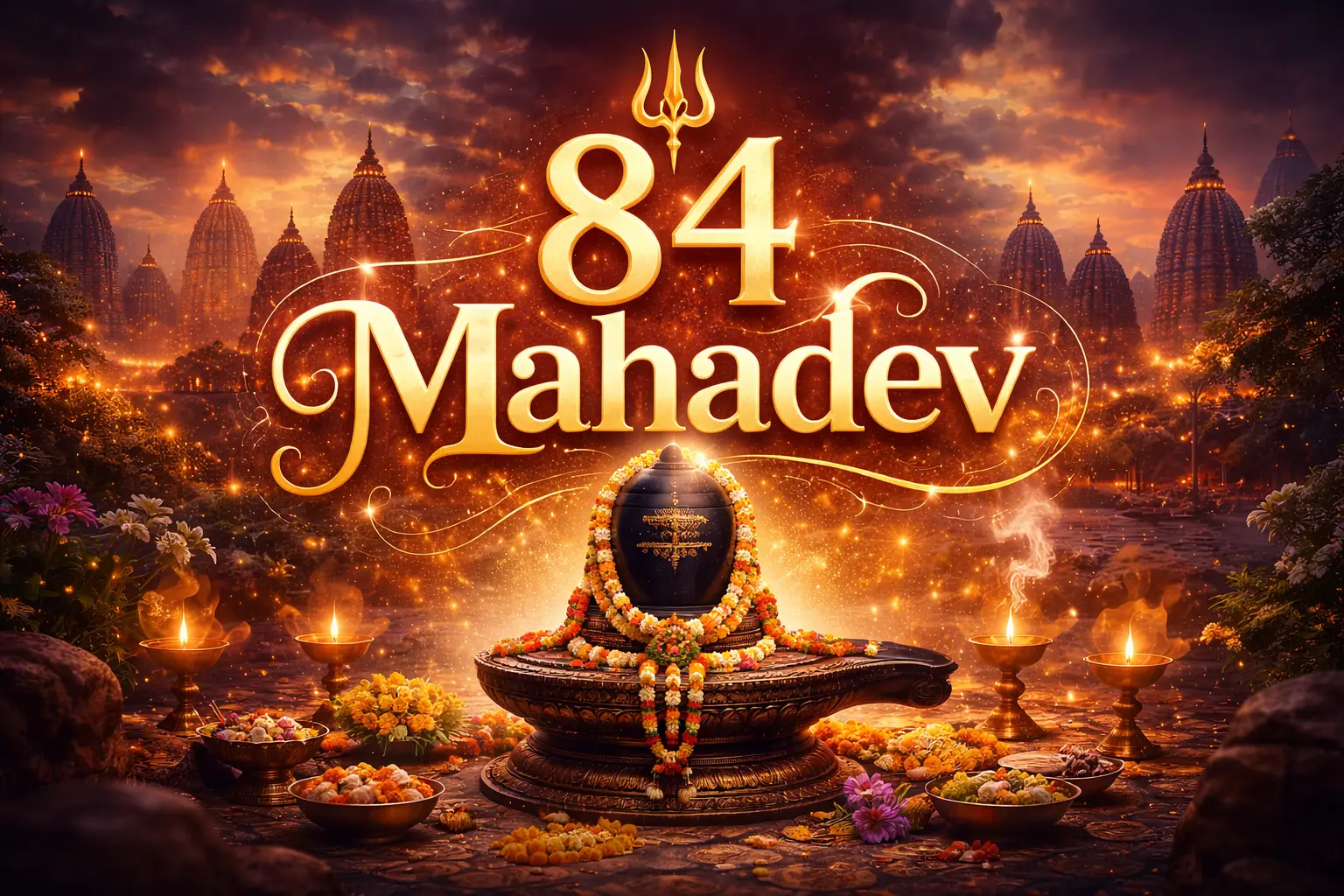 84 Mahadev Darshan with 9 Narayan